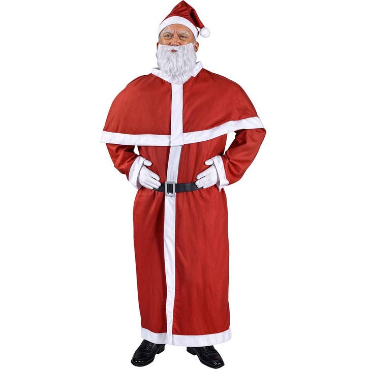 Kerstmanpak Polyester 135cm One Size (Kerst artikelen), Diversen, Kerst, Nieuw, Verzenden