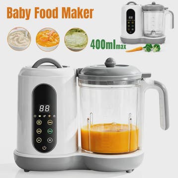 4-in-1 Slimme Babyvoeding Maker: Stoom, Pureer & Mix met Dig, Verzenden, Nieuw