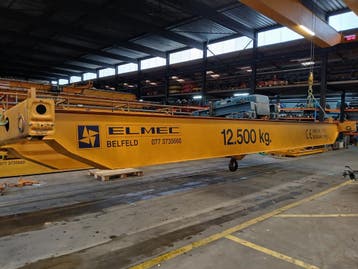 Demag dubbelligger ± 10.500mm x 12.500kg 001612U, Ophalen, Gebruikt
