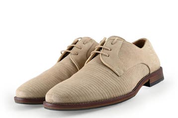 Manfield Veterschoenen in maat 41 Beige, Kleding | Heren, Schoenen, Manfield, Overige kleuren, Verzenden, Zo goed als nieuw