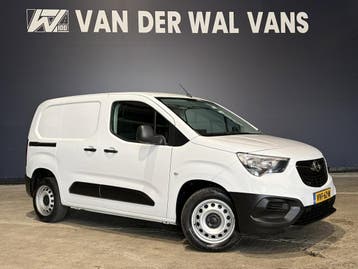 Opel Combo 1.5 BlueHDi 131pk L1H1 Euro6 Airco | Apple Carpla, Stof, Gebruikt, Wit, Dealer onderhouden