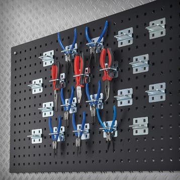 Datona Dubbele gesloten gereedschapshaak - 6 cm (20 stuks) -, Ophalen of Verzenden, Nieuw