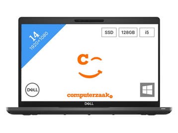 Dell Latitude 5400 - Laptop - 14 inch - Zwart, Computers en Software, Windows Laptops, Verzenden, Zo goed als nieuw, Dell