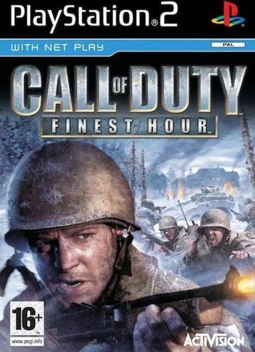 Call of Duty Finest Hour (PS2 Games), Spelcomputers en Games, Games | Sony PlayStation 2, Ophalen of Verzenden, Zo goed als nieuw