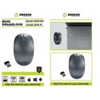 Benson Draadloze ergonomische mini-muis - compact - zwart..., Computers en Software, Ophalen of Verzenden, Nieuw