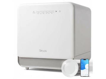 Skoov Mini Vaatwasser - Vrijstaand - 6 Programmas 900 Watt, Verzenden, Nieuw