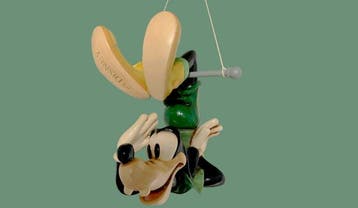 Disney - Goofy aan de trapeze / Dingo on trapeze - 1 Statue, Nieuw