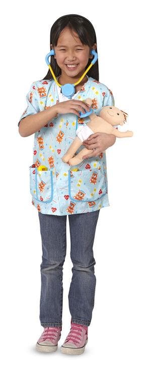 Melissa & Doug  Verkleedkleding Babydokter (Binnenspeelgoed), Ophalen of Verzenden, Nieuw
