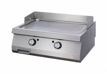 Heavy Duty Grillplaat - Glad Chroom - Dubbel - 70 cm Diep -, Verzenden, Nieuw in verpakking, Overige typen