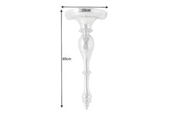 Barokke wandconsole SCALA 60cm zilver aluminium wandplank -, Huis en Inrichting, Tafels | Sidetables, Ophalen of Verzenden, Nieuw