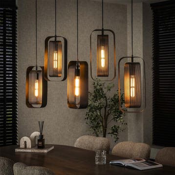 *WOONWINKEL* Hanglamp Van Metaal, Huis en Inrichting, Lampen | Hanglampen, Verzenden, Nieuw