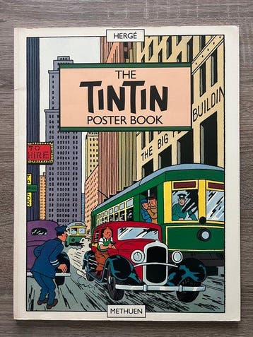 Kuifje - 1 Poster Book - 21 Posters - 1989, Nieuw