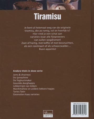 Tiramisu / Creatief Culinair 9789461430618, Verzenden, Zo goed als nieuw, Corinne Jausserand
