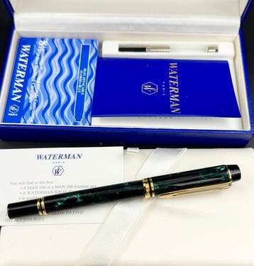 Waterman - Man Rhapsody Green - Vulpen, Nieuw