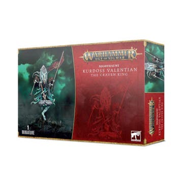 Kurdoss Valentian - The Craven King (Warhammer nieuw), Ophalen of Verzenden, Nieuw