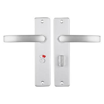 Deurbeslag | Deurklink met wc-sluitingschild | Starx | 57 mm, Verzenden, Nieuw