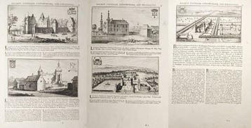 Jacob Le Roy (1633–1719) - Set of 3: Castles of Louvain, Boeken, Nieuw