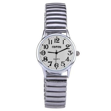 Fako - Horloge - Rekband - Comby Classic - Ø 28mm - Wit, Verzenden, Nieuw
