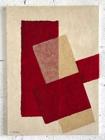 Valérie Bernier - RUE DU MONT-THABOR - 70x50cm