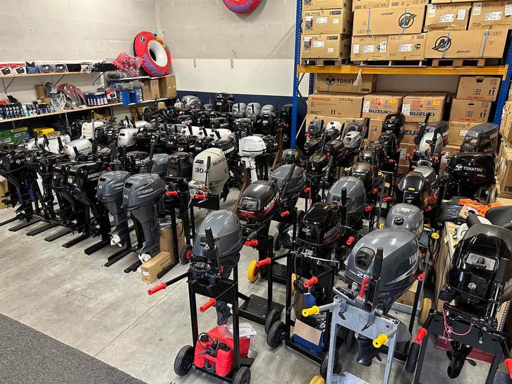 Buitenboordmotor 450X bij Zaal Watersport Almere op voorraad, Watersport en Boten, Buiten- en Binnenboordmotoren, Nieuw, Buitenboordmotor