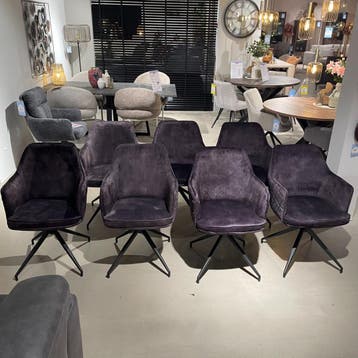 Novar Armstoel set van 7 - Profijt Meubel, Nieuw, Ophalen of Verzenden, Eén, Modern