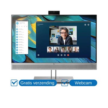 HP EliteDisplay E243m | Refurbished Monitor met Webcam, Ophalen of Verzenden, Gebruikt, 5 ms of meer, HP