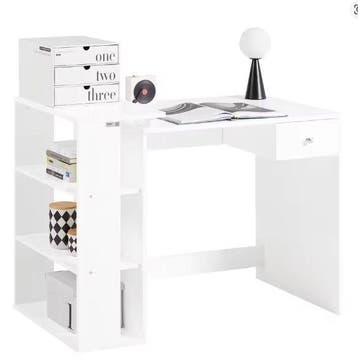 Bureau met Lade en 3 Planken – 101 cm Werkblad, Verzenden, Nieuw