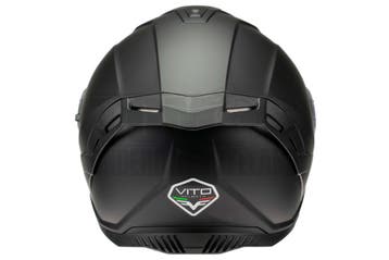 Helm Vito Integraalhelm met zonnevizier Presto mat zwart, Fietsen en Brommers, Brommerhelmen, Ophalen of Verzenden, Nieuw, Vito