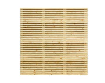 Vuren Schutting Rhombus Dubbelzijdig Horizontaal 180 x 180, Tuin en Terras, Schuttingen, Nieuw