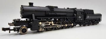 Minitrix N - 2051 - Stoomlocomotief met tender (1) - Serie, Nieuw