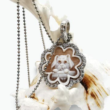 Argento 925 - Ketting met hanger - Italiaans vakmanschap