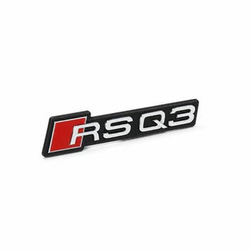 Audi RSQ3 (F3) logo - chroom, Ophalen of Verzenden, Nieuw, Audi