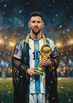 ANDSAL - Lionel Messi Word Champion Argentina World Cup 2022, Nieuw