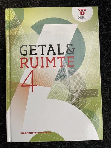 9789001842413 Getal  Ruimte 11e ed leerboek vwo D deel 4, Boeken, Schoolboeken, Verzenden, Zo goed als nieuw