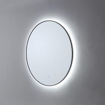 Badkamerspiegel Sanilux Rond LED 3 Kleuren Instelbaar, Ophalen of Verzenden, Nieuw