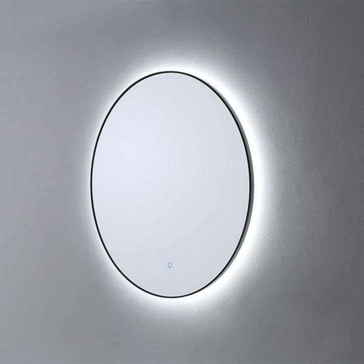 Badkamerspiegel Sanilux Rond LED 3 Kleuren Instelbaar, Huis en Inrichting, Badkamer | Badkamermeubels, Ophalen of Verzenden