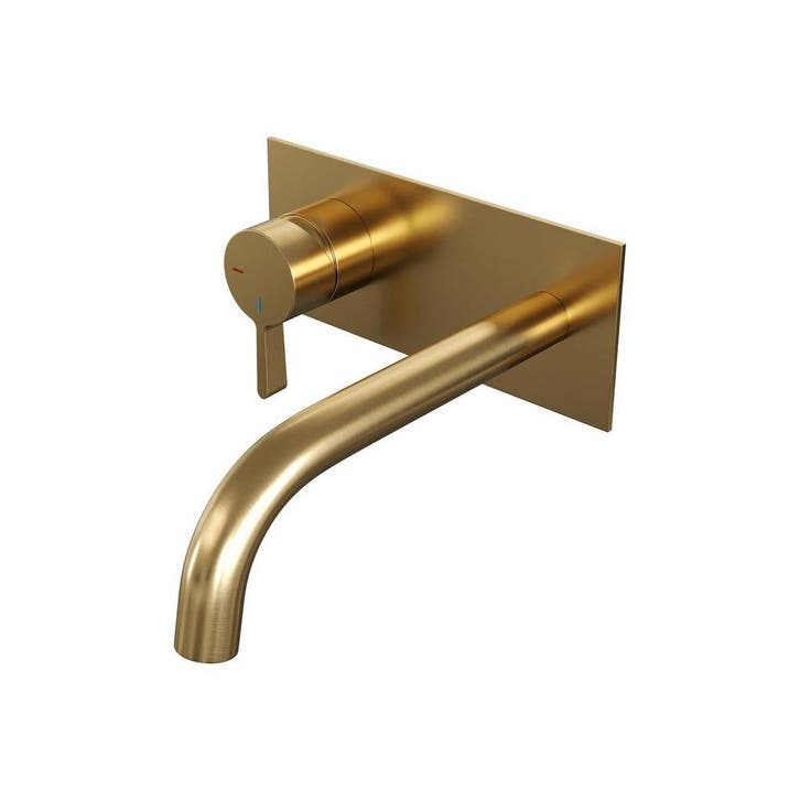 Brauer Gold Edition Inbouw Wastafelmengkraan met Gebogen, Doe-het-zelf en Verbouw, Sanitair, Nieuw, Ophalen of Verzenden