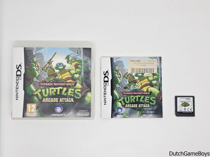 Nintendo DS - Turtles : Arcade Attack - FAH, Spelcomputers en Games, Games | Nintendo DS, Gebruikt, Verzenden