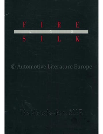 1991 MERCEDES BENZ 500E BROCHURE ENGELS, Nieuw, Author