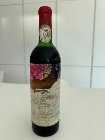 1970 Chateau Mouton Rothschild - Pauillac Grand Cru Classé -, Nieuw
