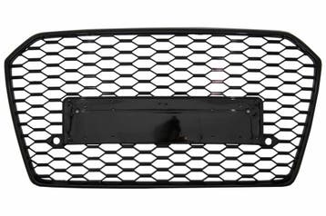 Grill Audi A6 C7 15-18 RS Look Glans Zwart, Ophalen of Verzenden, Nieuw