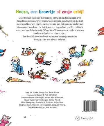 Het grote voorleesboek voor broertjes en zusjes Jet Boeke, Verzenden, Gelezen, Jet Boeke