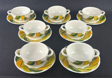 Villeroy & Boch - Set soepkommen (14) - Sweet June -