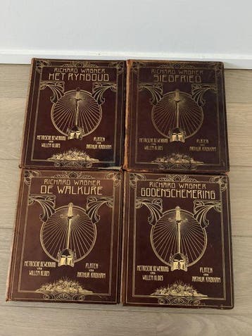 Arthur Rackham, Richard Wagner - De ring van den Neveling -, Antiek en Kunst, Antiek | Boeken en Bijbels