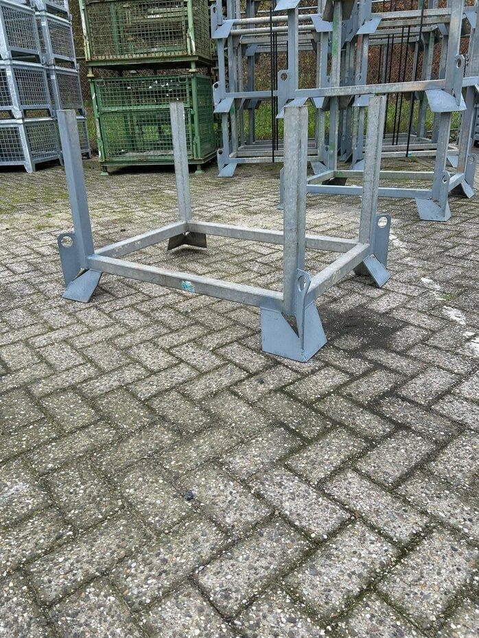 Bouwpallet, stapelpallet, 110cm. Stapelbaar, Bouwpallets, Doe-het-zelf en Verbouw, Kratten en Dozen, 100 cm of meer, Gebruikt