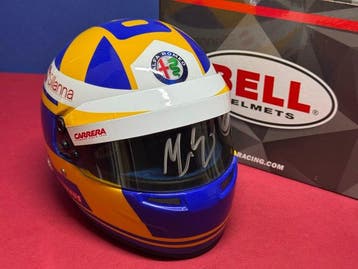 Alfa Romeo - Marcus Ericsson - 2018 - Halfschaalhelm, Verzamelen, Automerken, Motoren en Formule 1, Nieuw