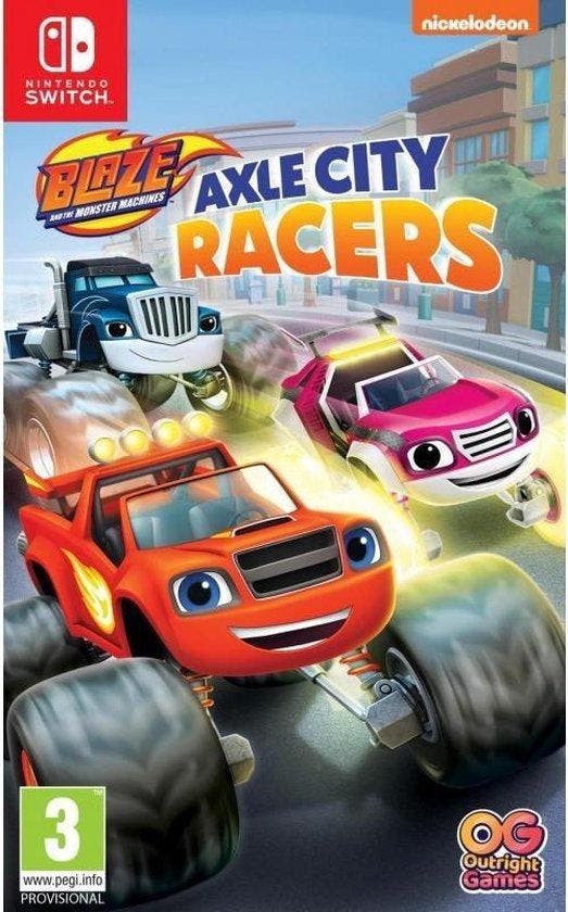 Switch Blaze & The Monster Machines: Axle City Racers, Spelcomputers en Games, Spelcomputers | Nintendo Switch, Zo goed als nieuw