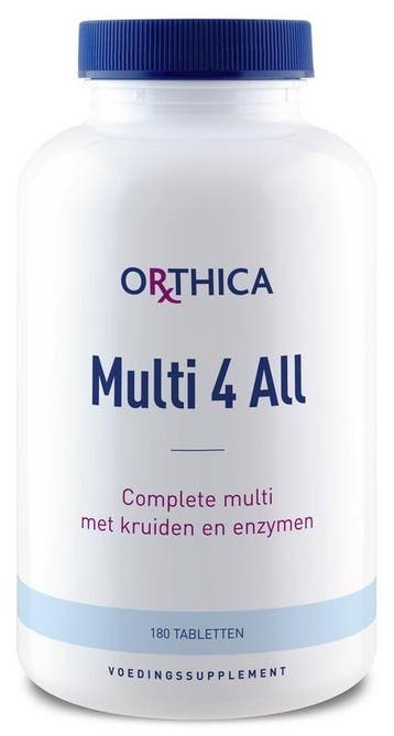 Orthica Multi 4 all - tabletten 180 tabletten, Verzenden, Nieuw