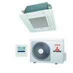 Aircodeal Mitsubishi Cassette A ++ met montage vanaf € 2899,, 3 snelheden of meer, Afstandsbediening, 100 m³ of groter, Verwarmen