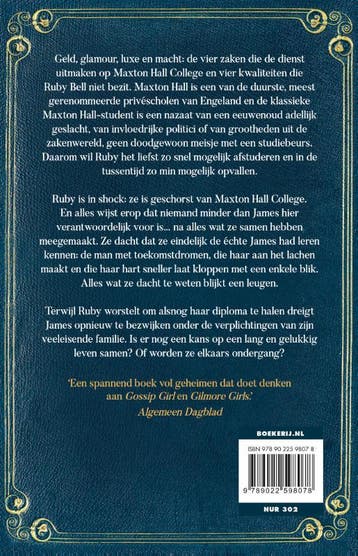 De terugkeer naar Maxton Hall College / Maxton Hall / 3, Boeken, Verzenden, Zo goed als nieuw, Mona Kasten